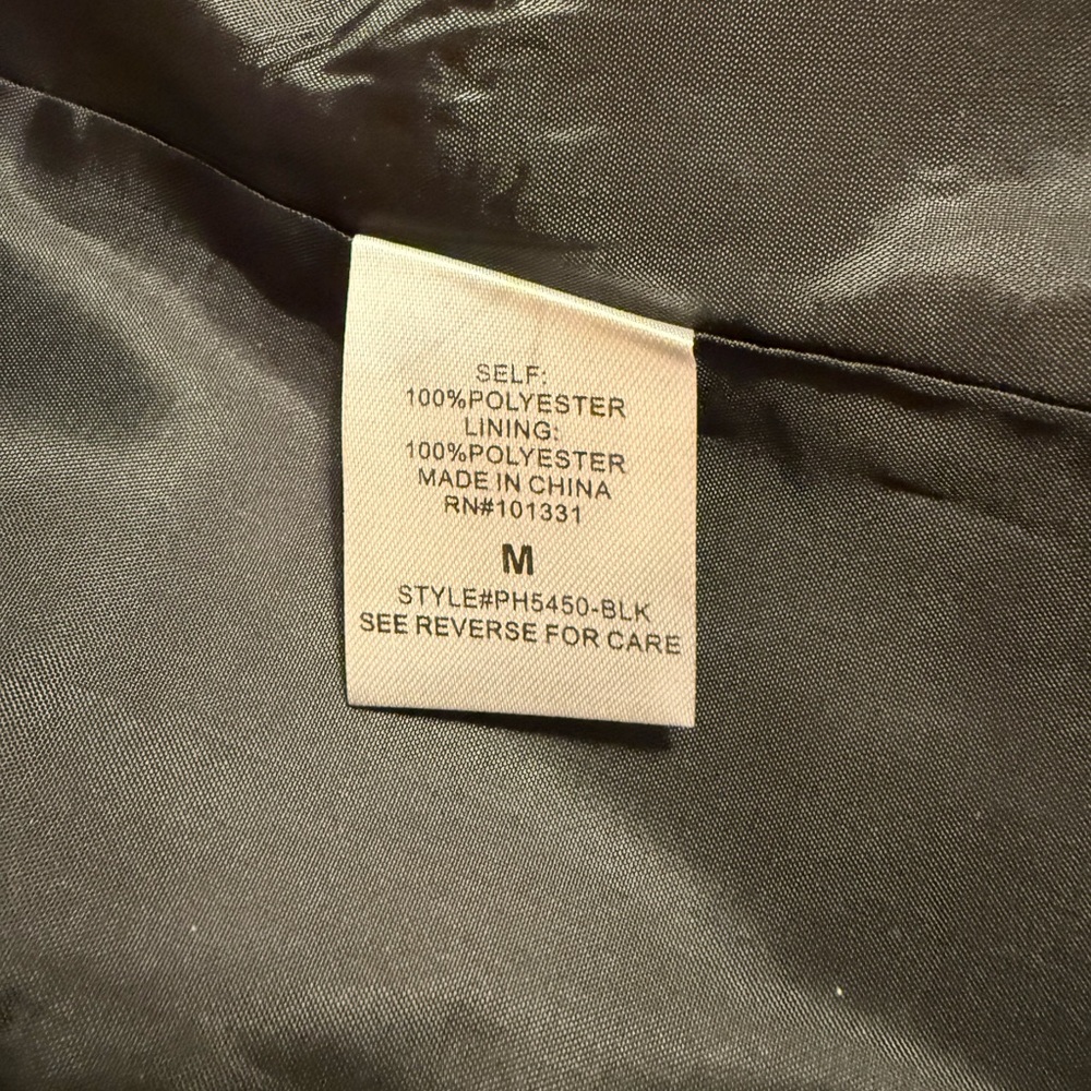 Charlotte Russe black cape blazer size medium - Picture 3 of 3